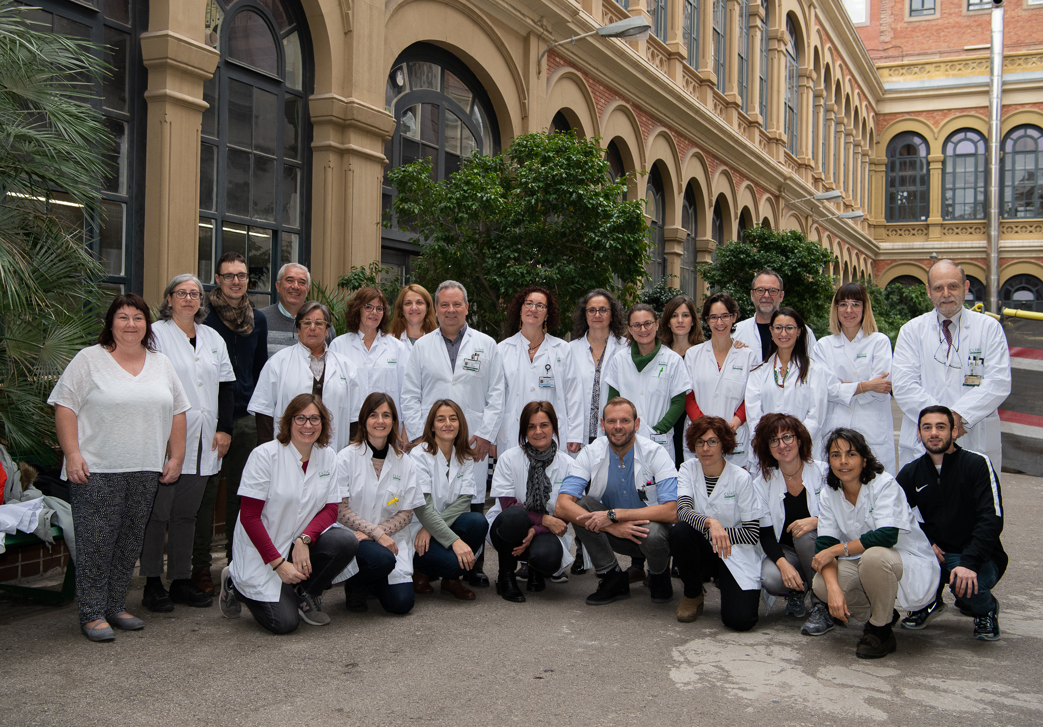 Unidad de VIH en el Hospital Clinic de Barcelona
